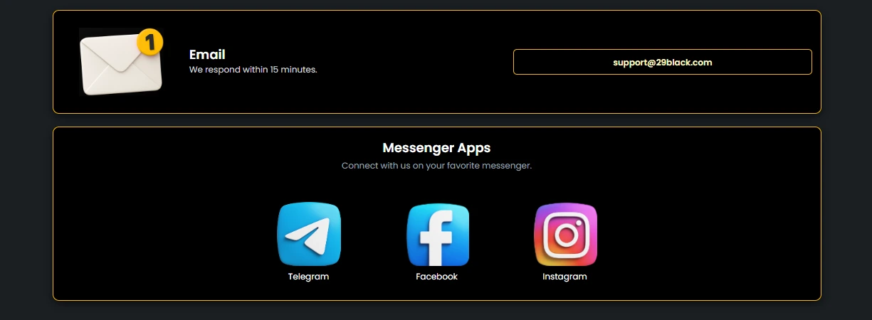 29black casino contact