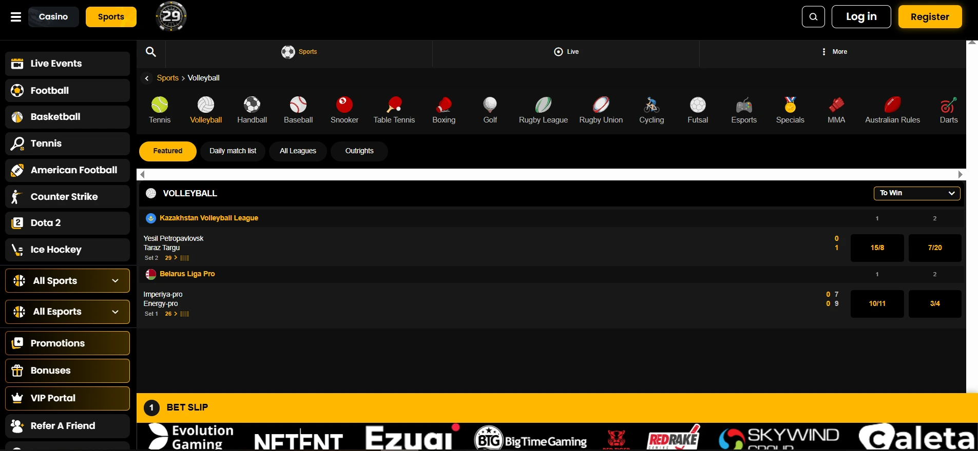 29black casino sport